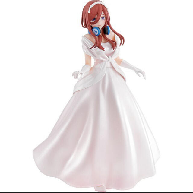 Banpresto Japan Ichiban Kuji Quintessential Quintuplets Bridestyle C Award Nakano Miku Figure