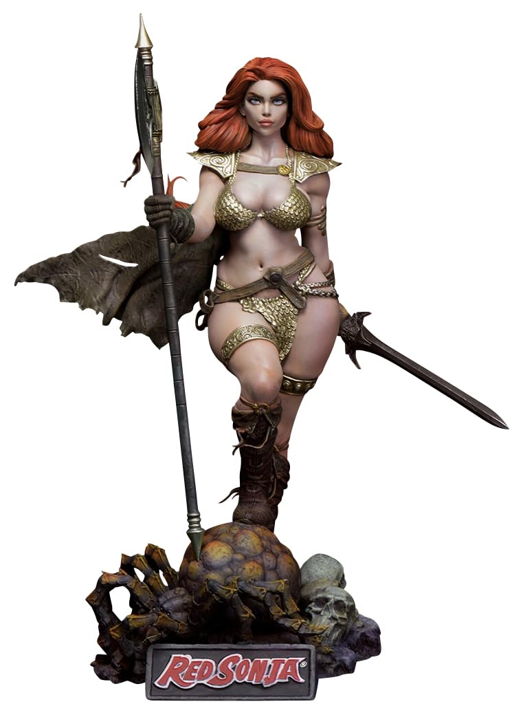 X-Plus 1/8 Scale Red Sonja Model Kit Plastic Model for Collectors- Japan Figure Store - #1 Bring To You The Best Japanese Goods