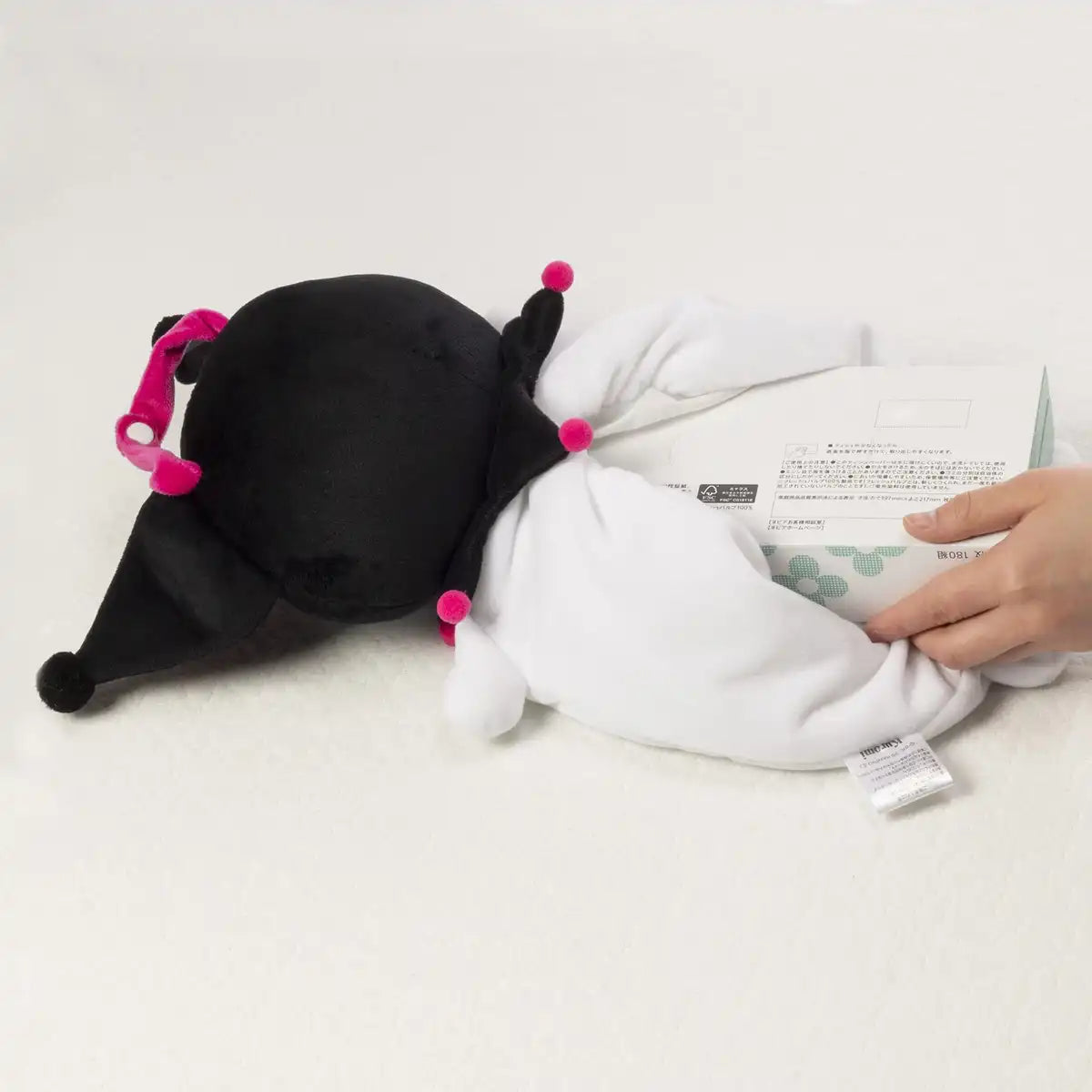MORISHITA Sanrio Plush Hanging Tissue Case Kuromi- Japan Figure Store - #1 Bring To You The Best Japanese Goods