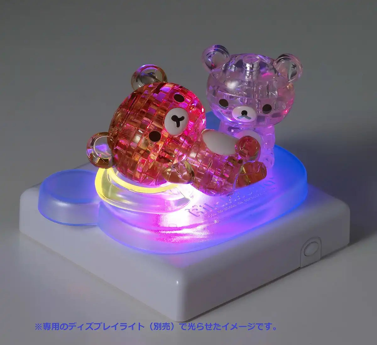 Beverly Crystal 3D Puzzle 50212 Rilakkuma & Korilakkuma Crystal Jigsaw Puzzle- Japan Figure Store - #1 Bring To You The Best Japanese Goods