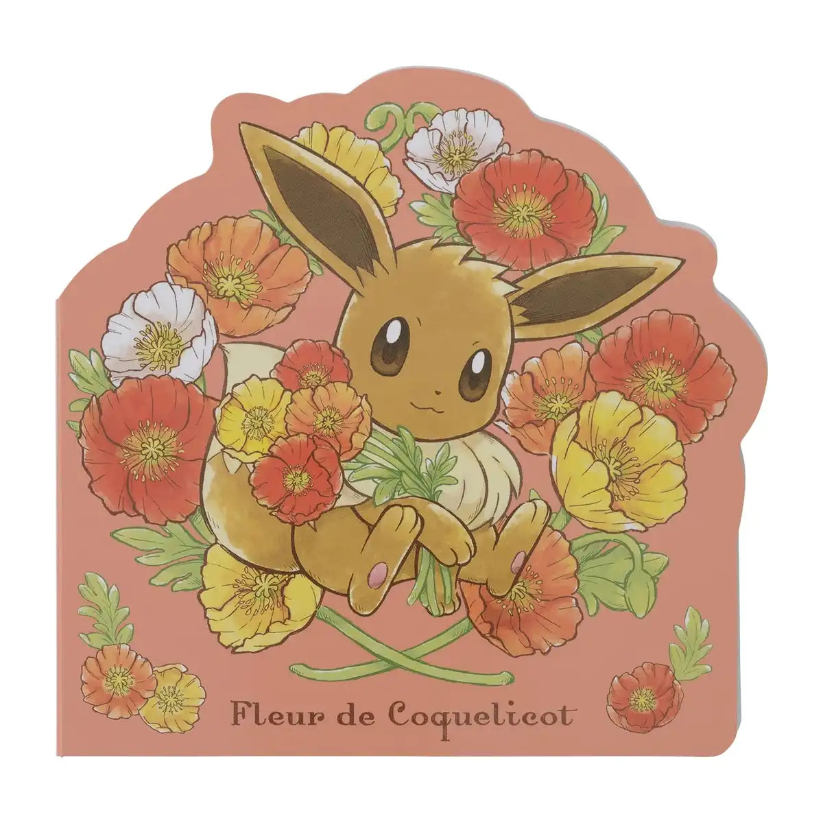 Pokemon Die Cut Memo Pad Fleur De Coquelicot- Japan Figure Store - #1 Bring To You The Best Japanese Goods