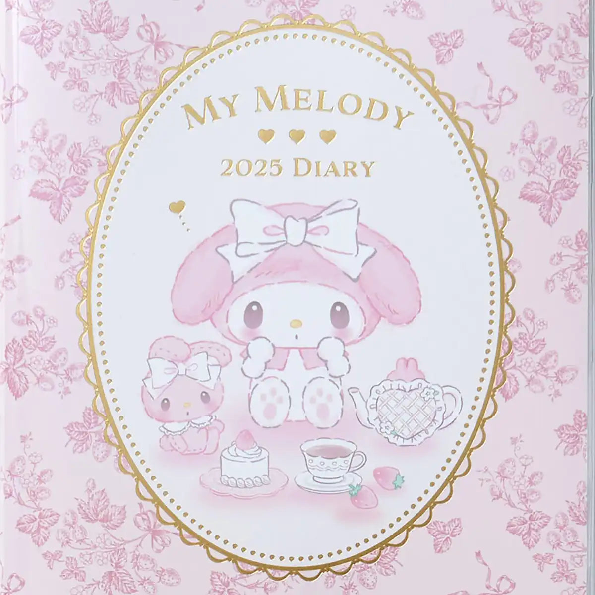 Sanrio My Melody 2025 Planner B6 Diary with Schedule Stickers and Bookmark- Japan Figure Store - #1 Bring To You The Best Japanese Goods