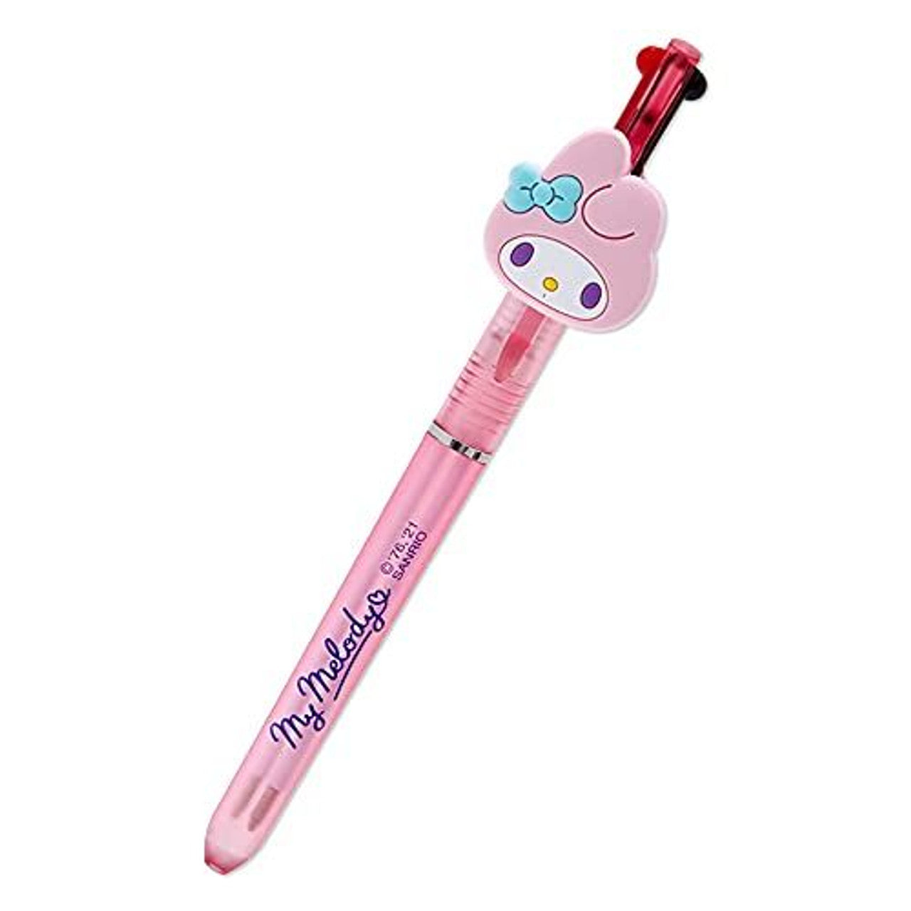 SANRIO 2 Color Ballpoint Pen My Melody Face Design- Japan Figure Store - #1 Bring To You The Best Japanese Goods