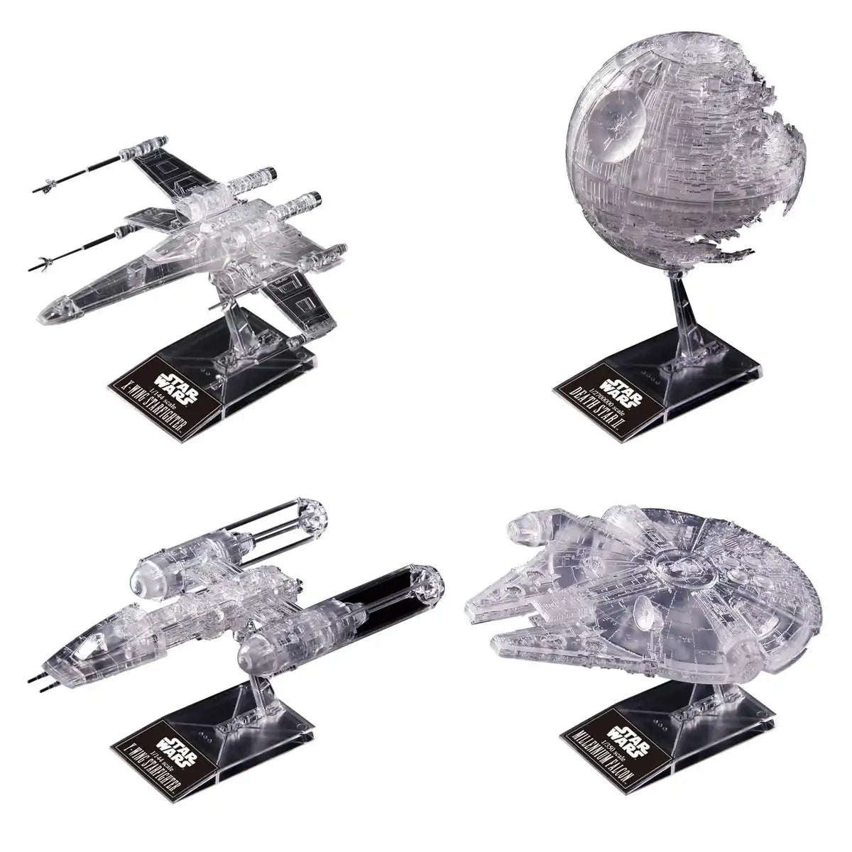 Bandai Spirits Star Wars Return Of The Jedi Clear Vehicle Set Plastic Model Japan 1/144 1/350 1/2700000- Japan Figure Store - #1 Bring To You The Best Japanese Goods