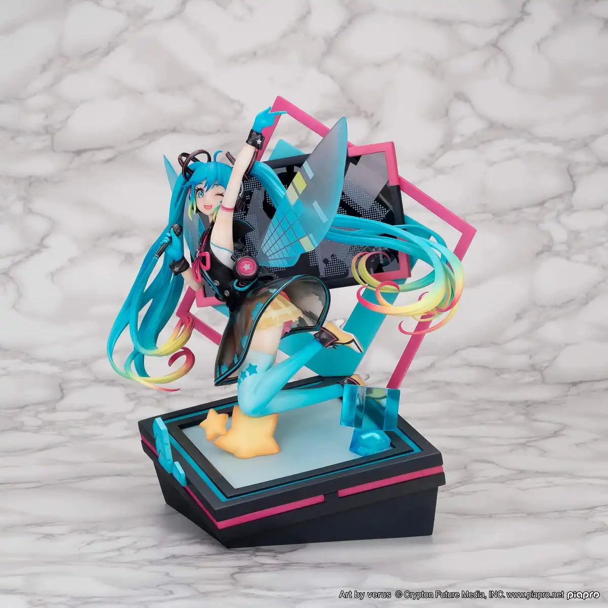 Apex 1/7 Vocaloid Miku Pick Me Up Figure ABS PVC- Japan Figure Store - #1 Bring To You The Best Japanese Goods