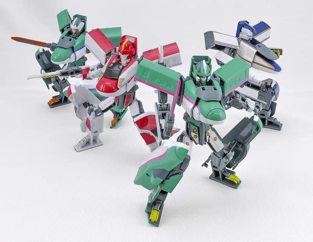 F-TOYS Change! Shinkalion Cho-Shinka Plus 1 Box 4 Pcs. Complete Set- Japan Figure Store - #1 Bring To You The Best Japanese Goods