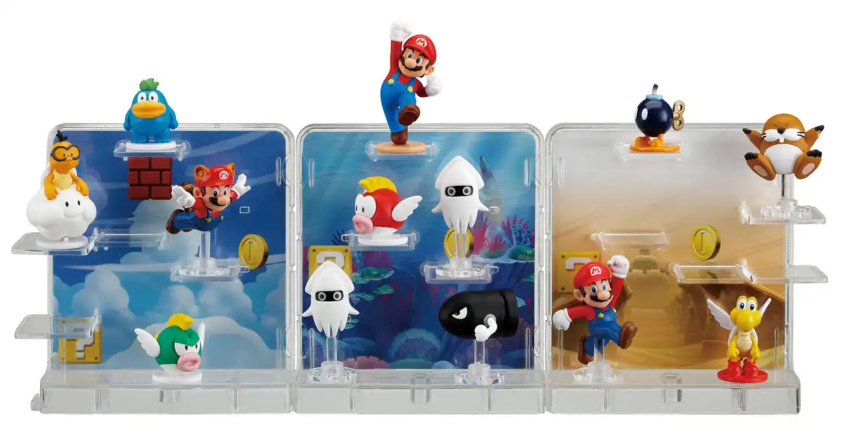 EPOCH Super Mario Balance World Game + Aerial Stage- Japan Figure Store - #1 Bring To You The Best Japanese Goods