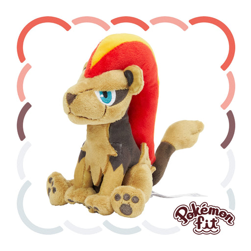 Pokemon Center Kaenjishi Female Form Plush 668 Pokémon Fit Collectible- Japan Figure Store - #1 Bring To You The Best Japanese Goods