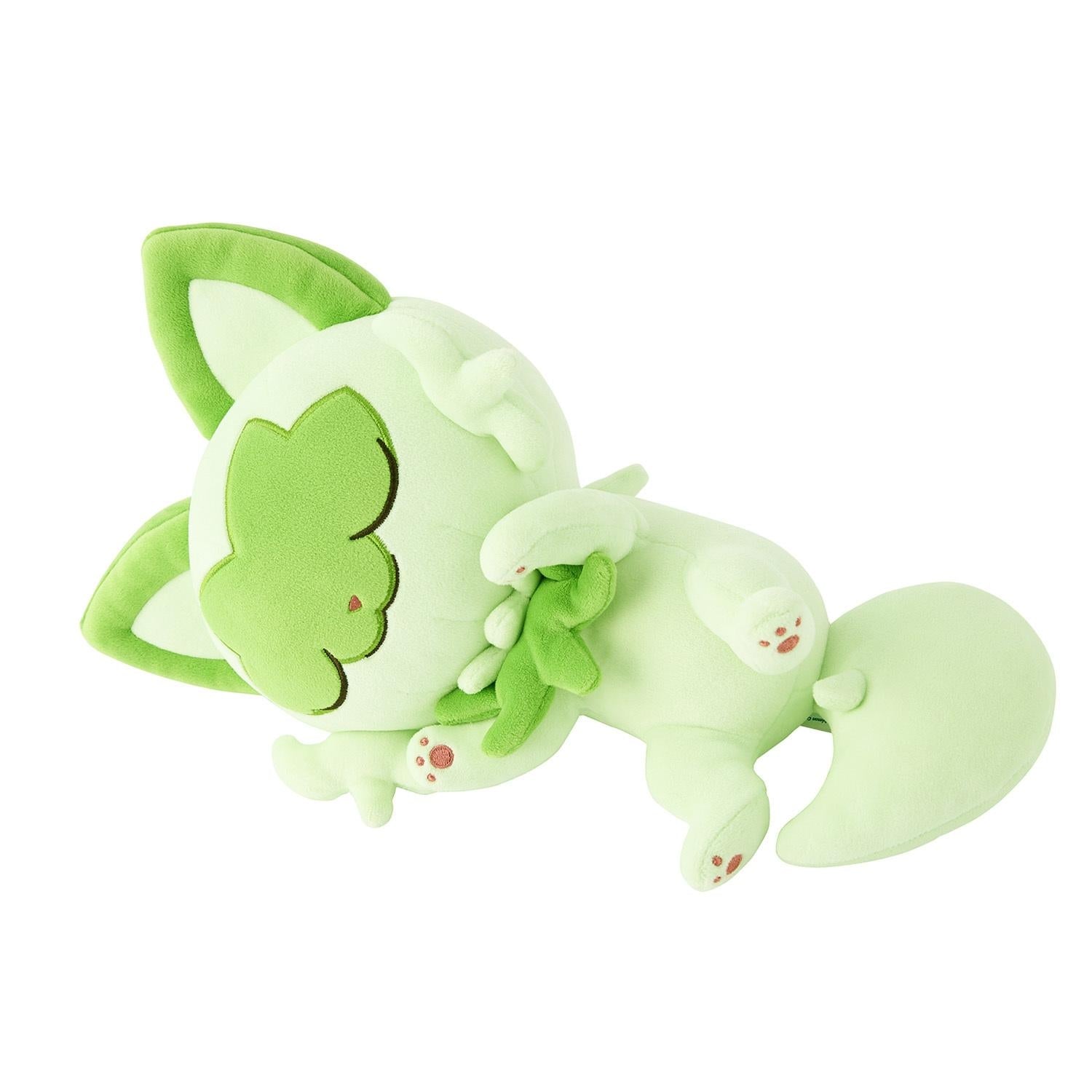 Pokemon Center Sleep Mochi Plush Good Night Sprigatito 22×14×37