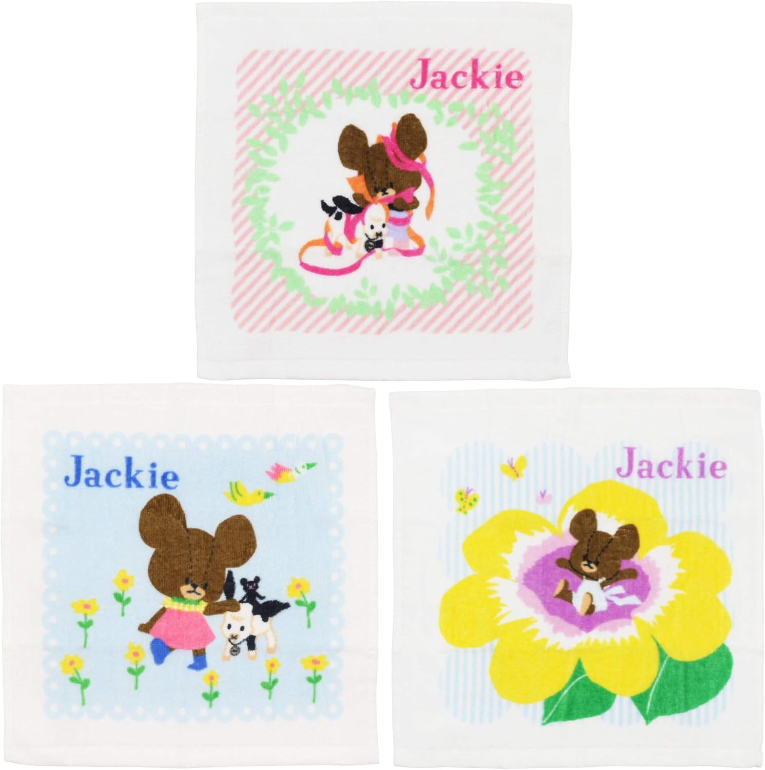MARUSHIN The Bears' School Towel Set 3Pcs 'Jackie'S Happy Time'
Japan Figure Store