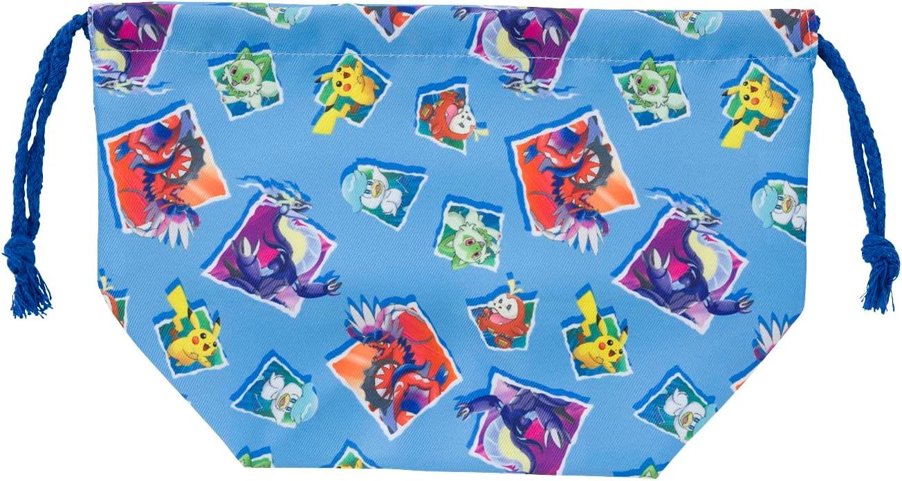 Pokemon Center Original Lunch Drawstring Bag With Cloth New Adventure