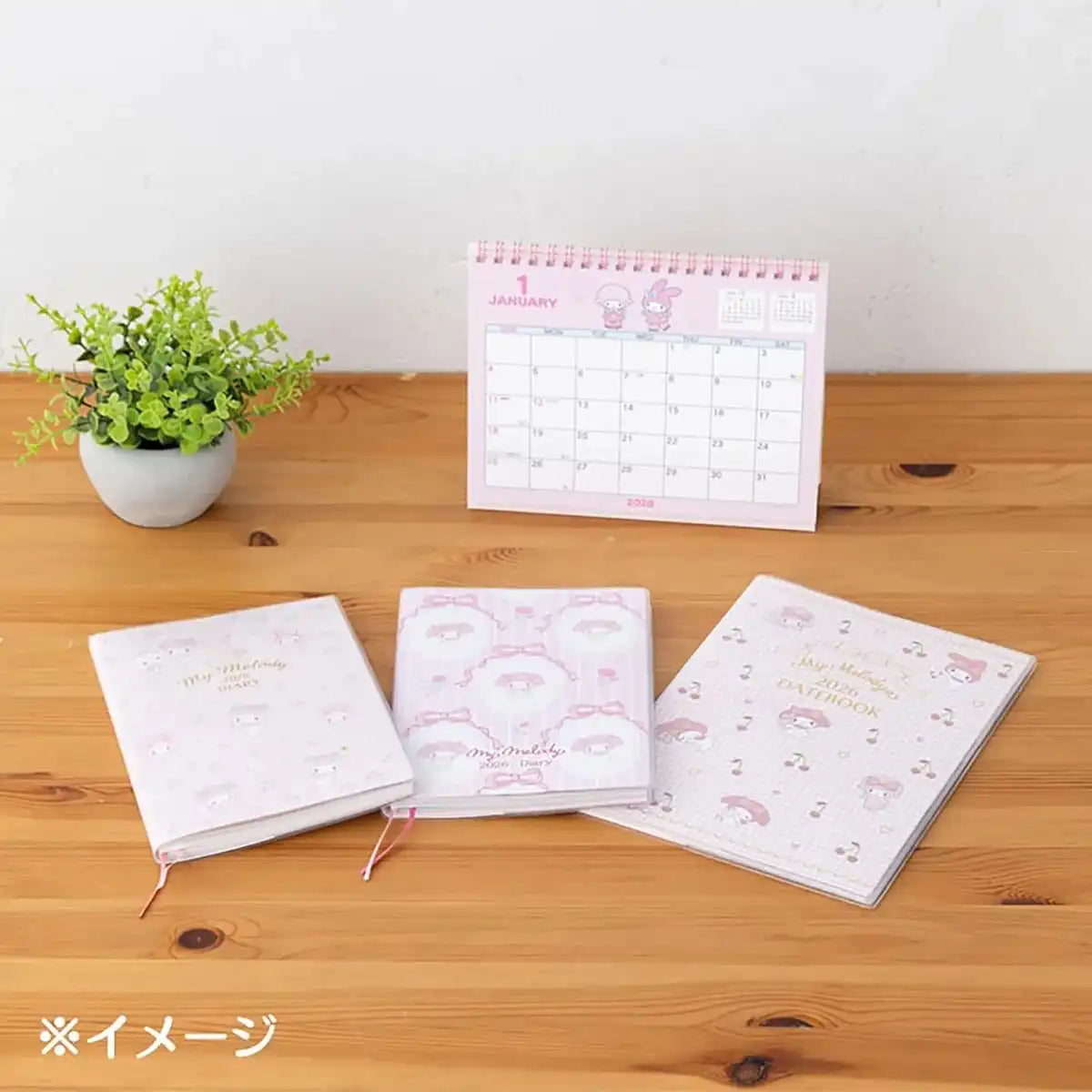 Sanrio B6 Diary Block Type 2026 My Melody Planner Notebook