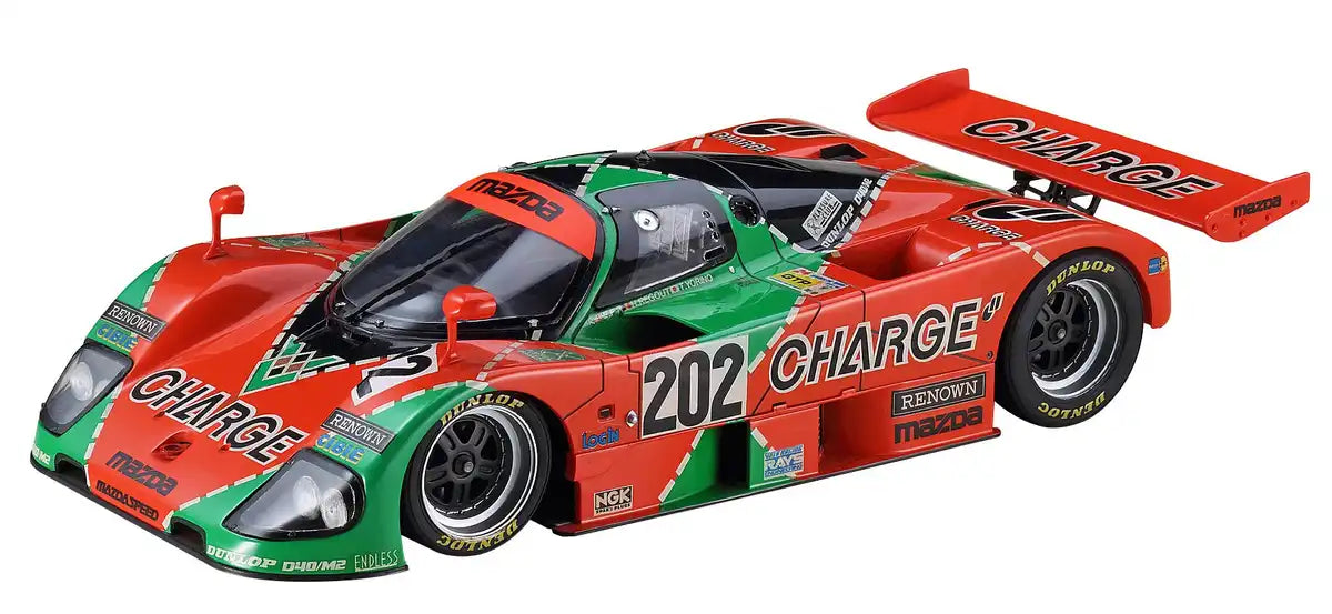 Hasegawa 1/24 Charge Mazda 767B Japanese Scale Racing Cars Plastic Model Kit- Japan Figure Store - #1 Bring To You The Best Japanese Goods