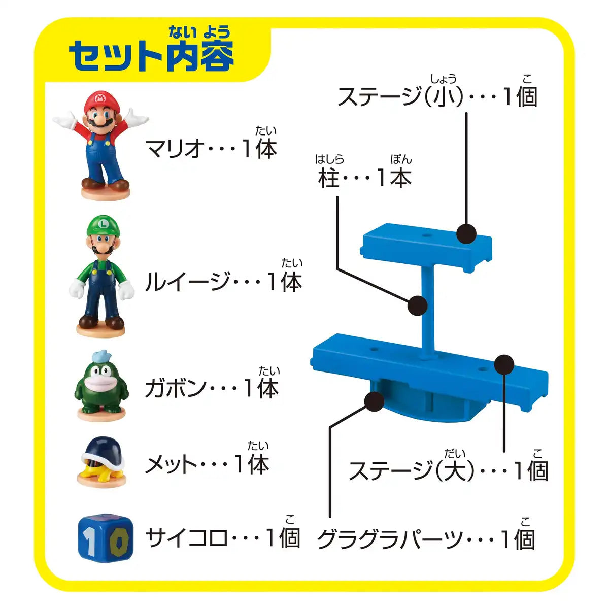 EPOCH Super Mario Balance World Game Jr. Underground Stage- Japan Figure Store - #1 Bring To You The Best Japanese Goods