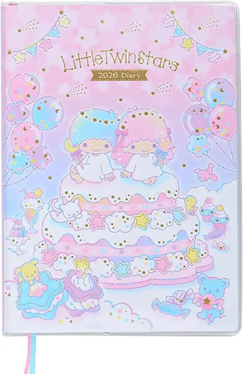 Sanrio B6 Diary Block Type 2026 My Melody Planner Notebook - Pink
- 4550624623605