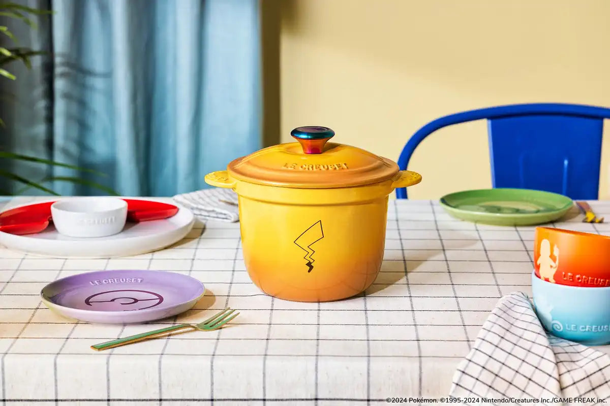 Le Creuset Pokemon Cocotte Every 18 with Iridescent Knob Official Japanese- Japan Figure Store - #1 Bring To You The Best Japanese Goods