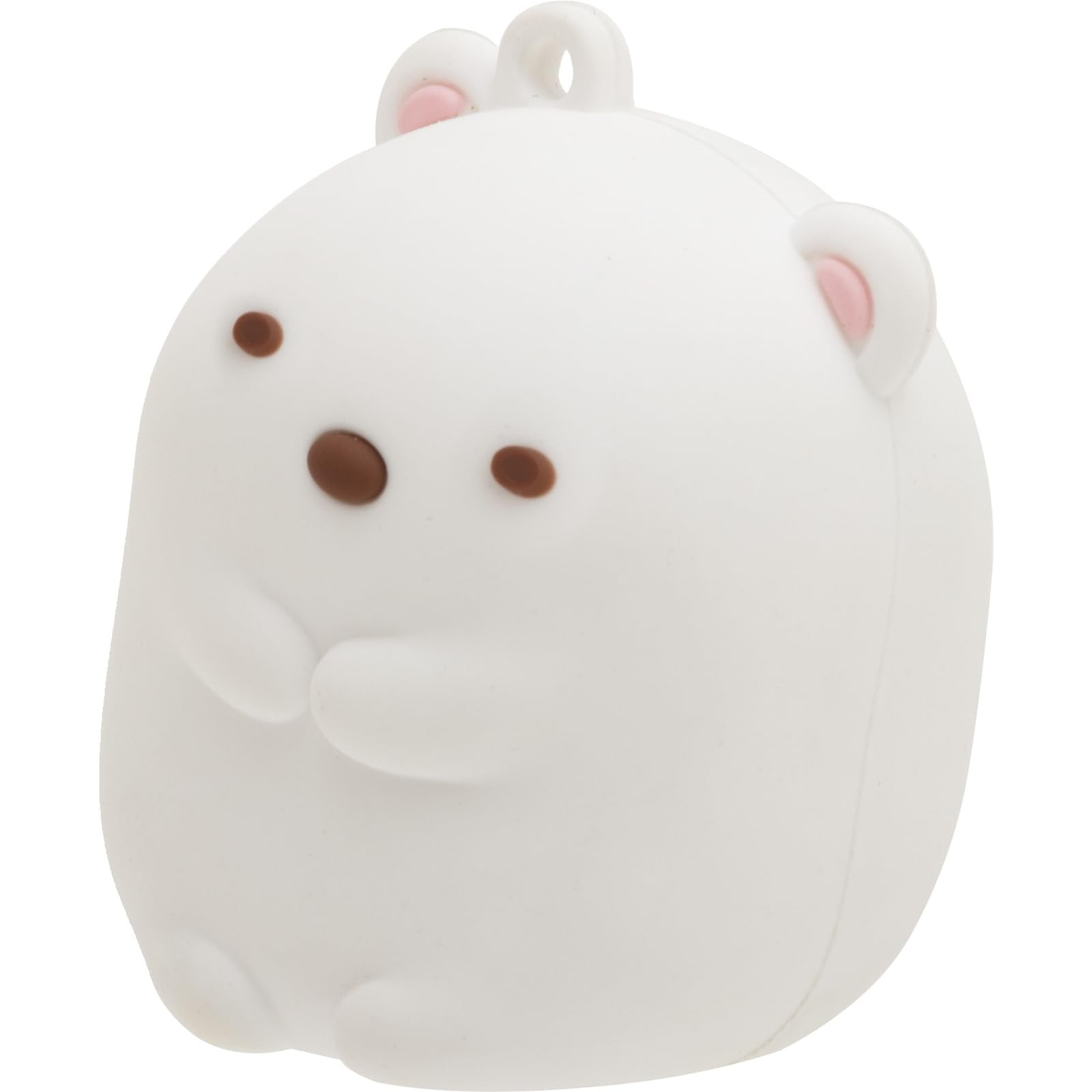 San-X Ab14905 Sumikko Gurashi Polar Bear Mascot Keychain- Japan Figure Store - #1 Bring To You The Best Japanese Goods