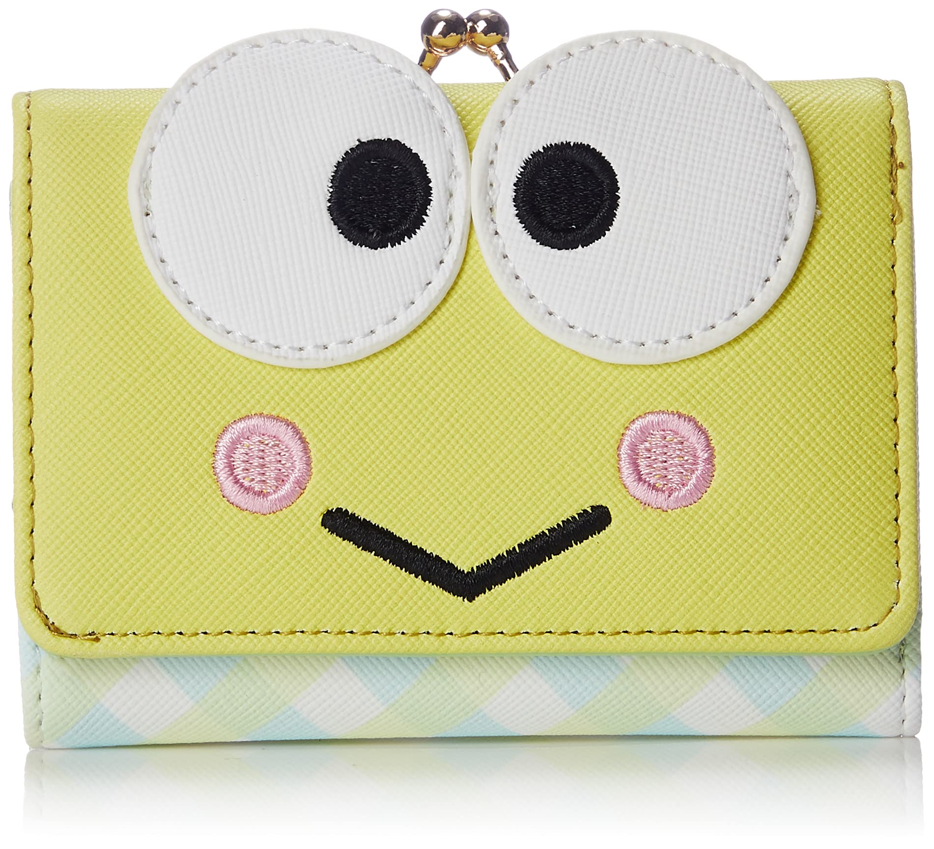 Sanrio Kero Kero Keroppi Women's Tri-Fold Wallet Purse Mk1- Japan Figure Store - #1 Bring To You The Best Japanese Goods