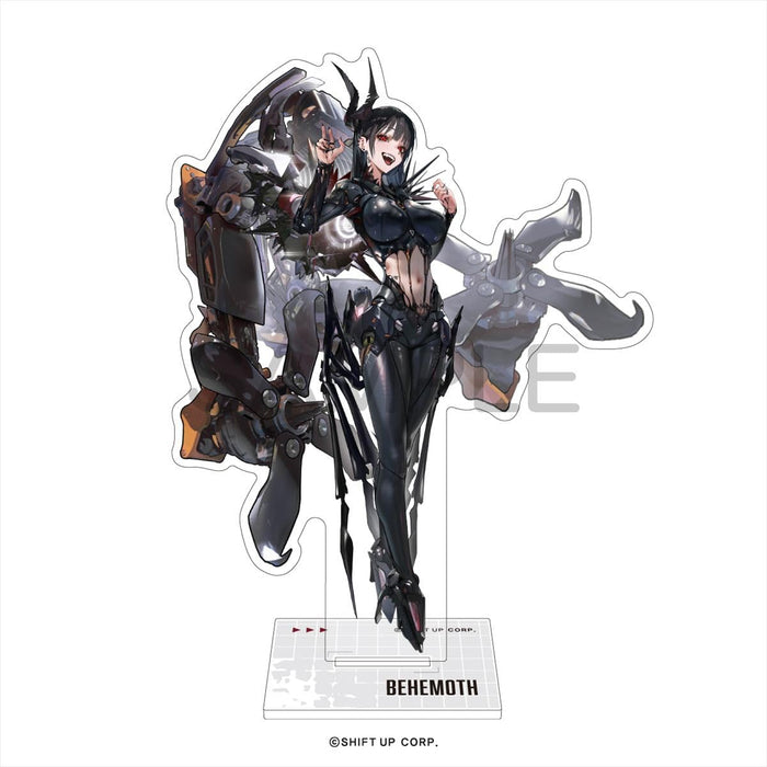 Support acrylique Victory Goddess Nikke Algernon Product Behemoth H137 x L47-106 mm