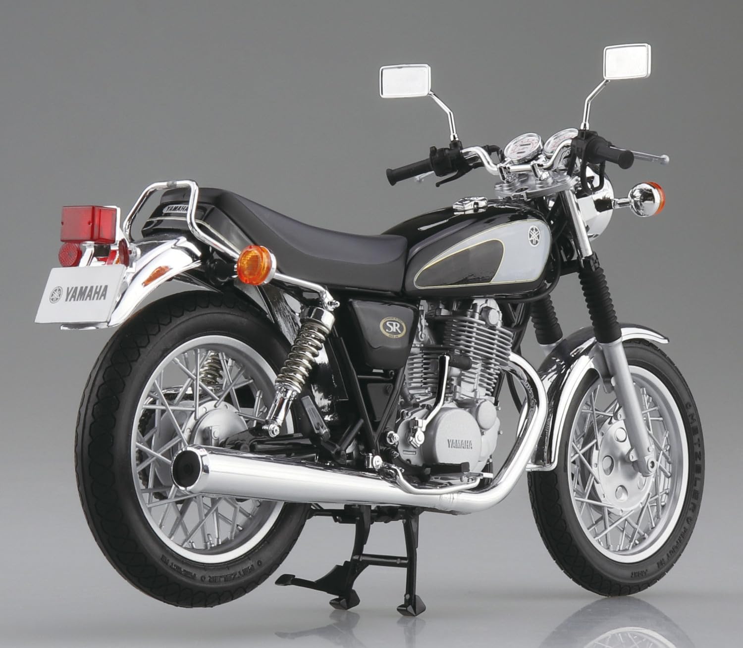 Aoshima 1/12 Yamaha SR400 SR500 1996 Plastic Model- Japan Figure Store - #1 Bring To You The Best Japanese Goods