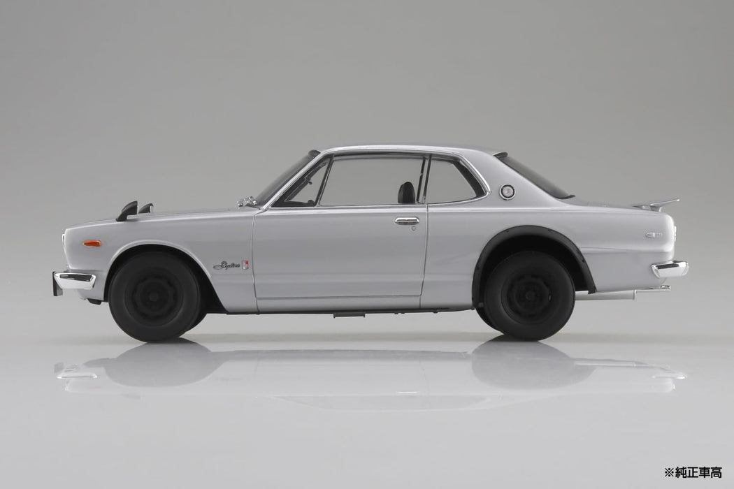 Aoshima Rakupla 1/24 Kpgc10 Skyline HT 2000GT-R Model- Japan Figure Store - #1 Bring To You The Best Japanese Goods