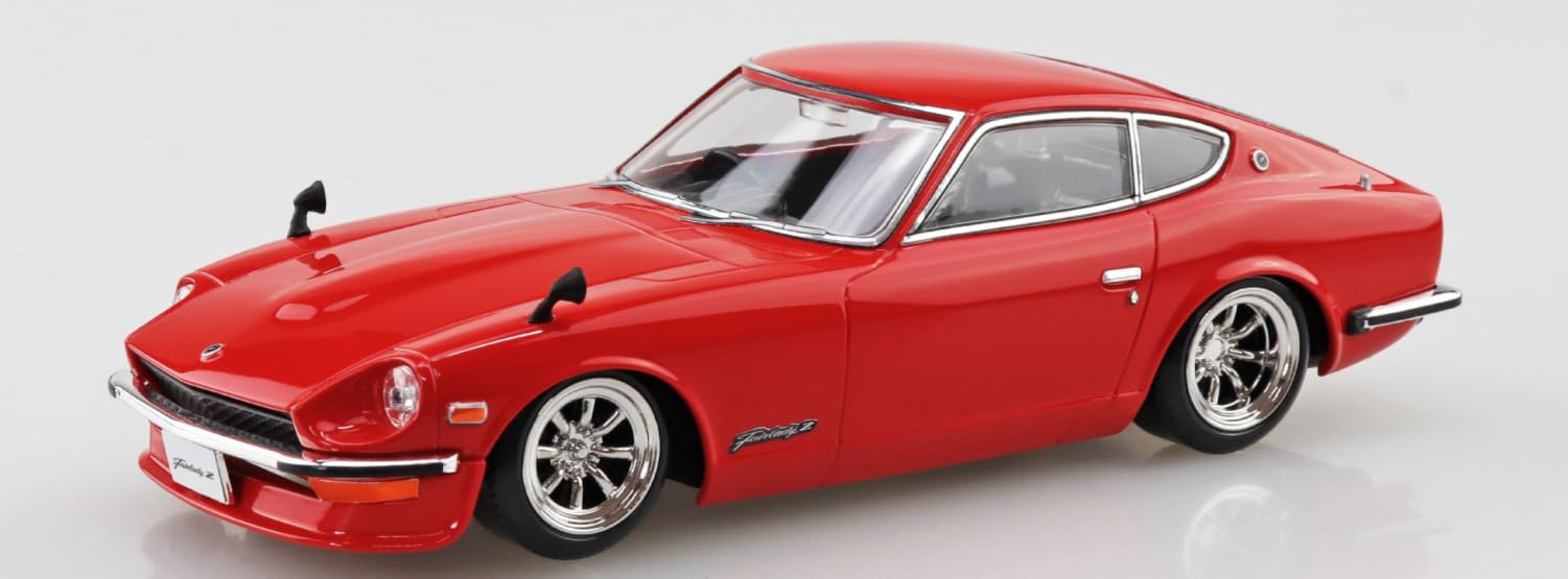 Aoshima 1/32 Nissan S30 Fairlady Z Custom Red Model Kit