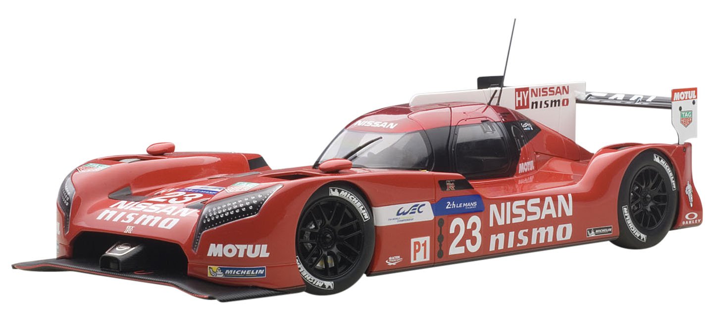 Autoart 1/18 Nissan GT-R LM Nismo 2015 #23 Le Mans 24h Model Car- Japan Figure Store - #1 Bring To You The Best Japanese Goods