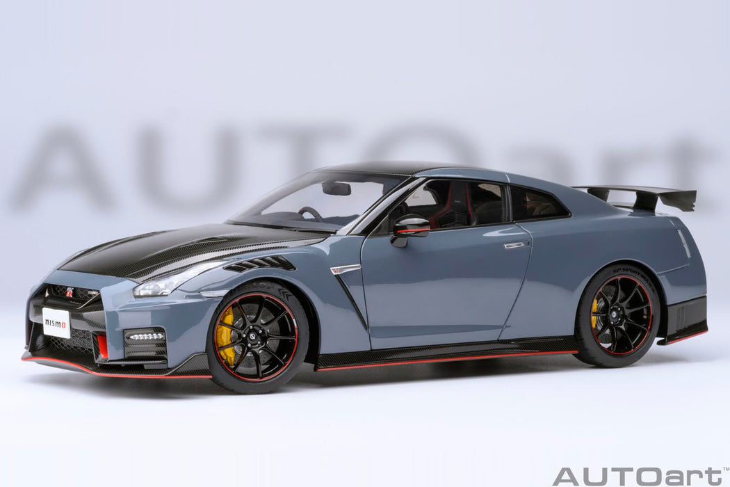 Autoart 1/18 Nissan GT-R R35 Nismo Stealth Gray Special Edition Model