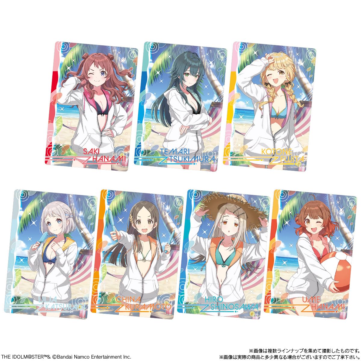 Bandai Gakuen Idolmaster Wafers 2 Pack - 20 Piece Candy Wafer Set- Japan Figure Store - #1 Bring To You The Best Japanese Goods