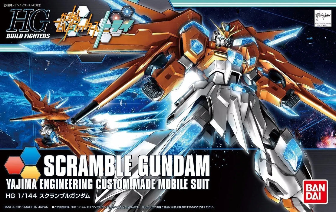 Bandai Hgbf 1/144 Scramble Gundam Plastic Model Kit Gundam Build Fighters- Japan Figure Store - #1 Bring To You The Best Japanese Goods