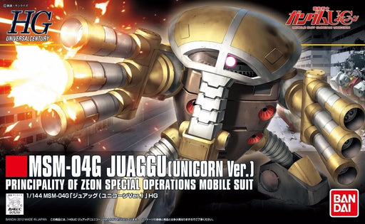 Bandai Hguc 1/144 Msm-04g Juaggu Unicorn Ver Plastic Model Kit Gundam Uc Japan- Japan Figure Store - #1 Bring To You The Best Japanese Goods