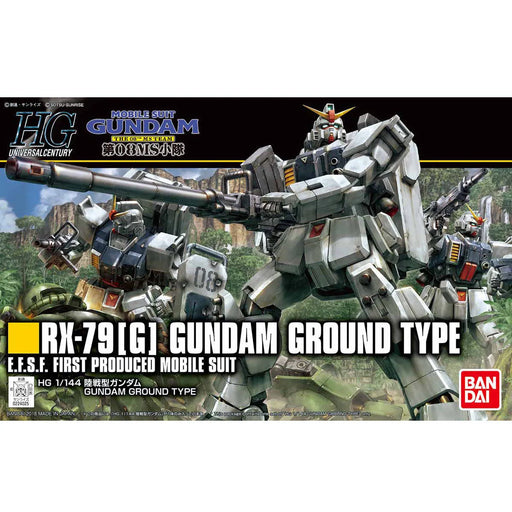 Bandai Hguc 1/144 Rx-79g Gundam Ground Type Renewal Ver Model Kit- Japan Figure Store - #1 Bring To You The Best Japanese Goods
