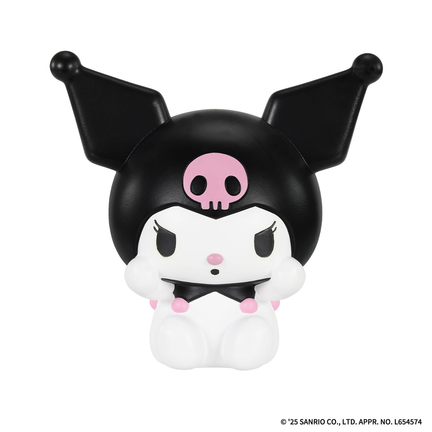 Bandai Sanrio Characters Sofmallow Kuromi Plush Toy Soft and Huggable