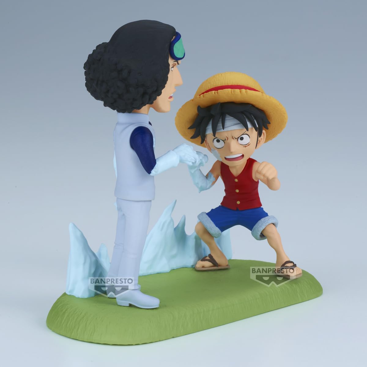 Banpresto One Piece Luffy Vs Kuzan 9cm Action Figure Multicolor For Anime Fans