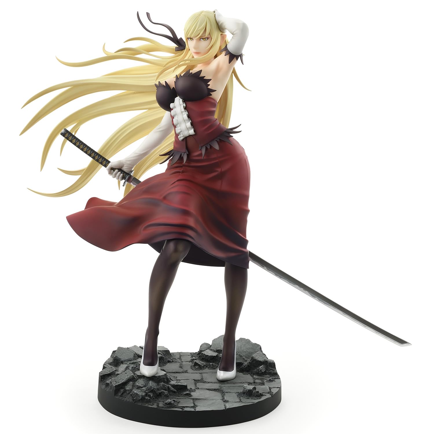 Bellfine Kizumonogatari Kiss-Shot 1/7 Scale PVC Figure Kokoro Watari Ver.