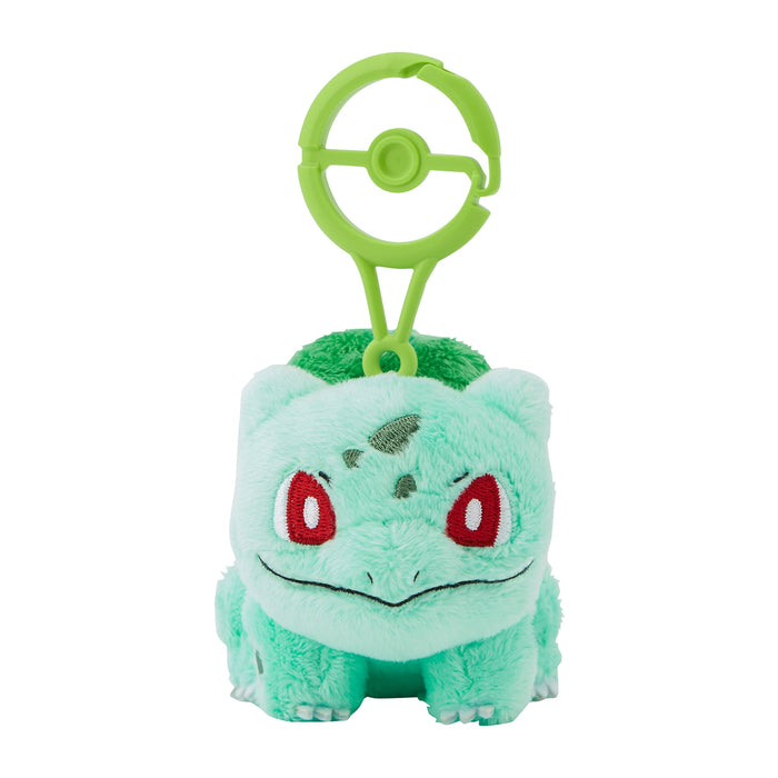 Pokemon Center Bulbasaur Mascot Keychain with Carabiner Clip- Japan Figure Store - #1 Bring To You The Best Japanese Goods