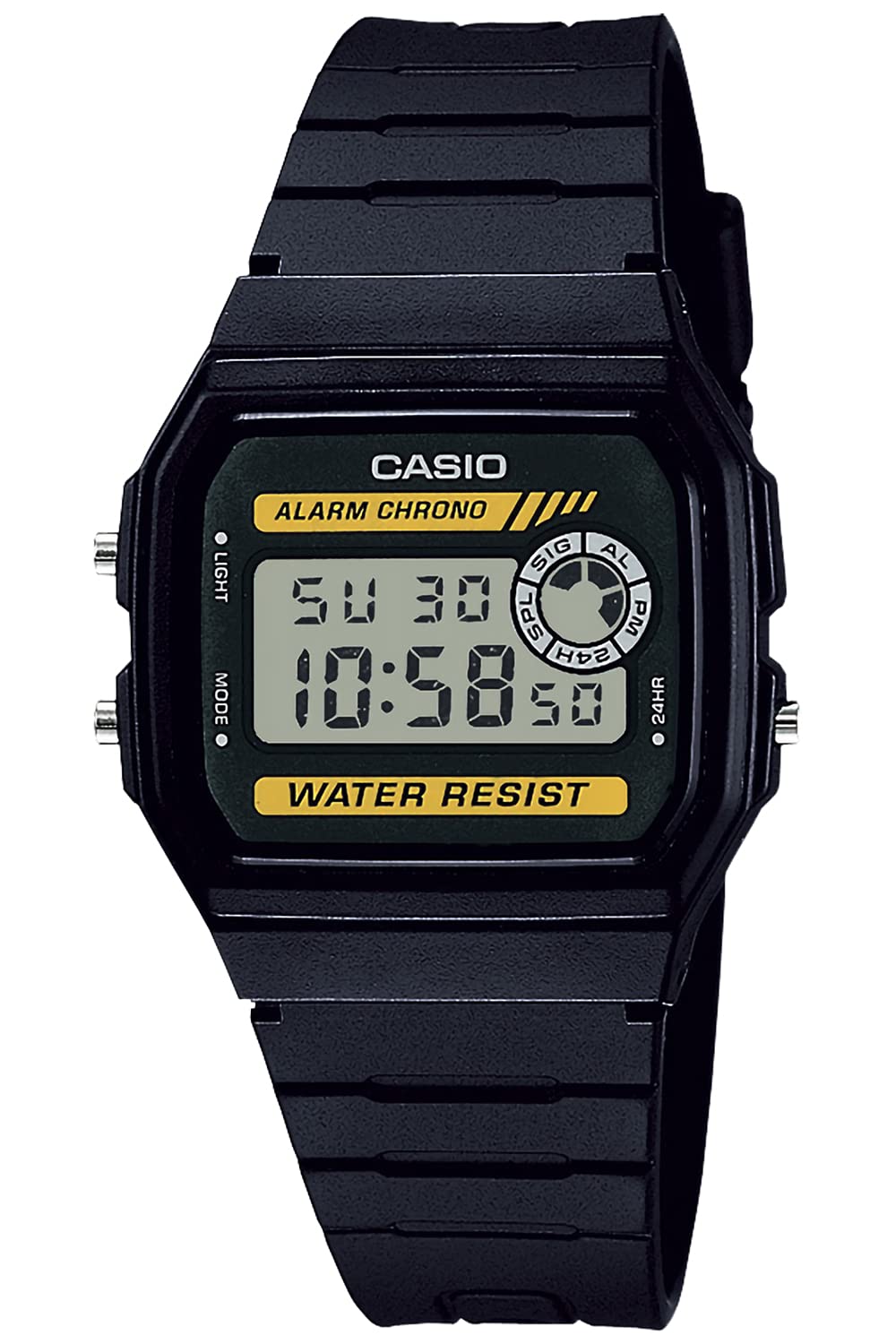 Casio Collection F-94Wa-9Jh Men's Black Watch - Classic and Durable Design