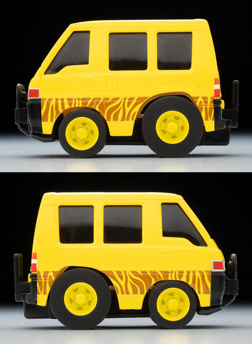 Tomytec Choro Qs-08A Mitsubishi Delica Star Wagon 4WD Yellow Finished Product- Japan Figure Store - #1 Bring To You The Best Japanese Goods