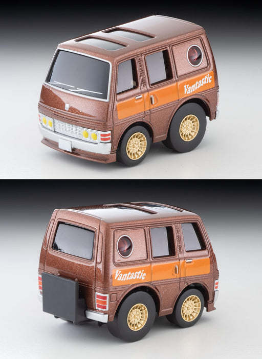 Tomytec Choro Qqs-12A Nissan Caravan 1st Gen Custom Brown Finished Product- Japan Figure Store - #1 Bring To You The Best Japanese Goods