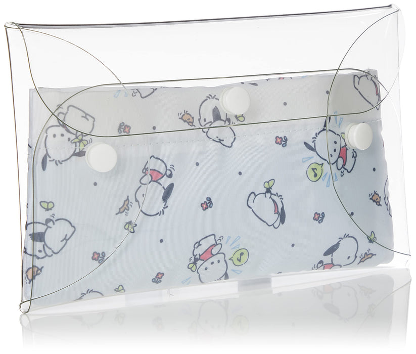 Sanrio Pochacco Clear Multi-Case With Pouch Flyer Series- Japan Figure Store - #1 Bring To You The Best Japanese Goods
