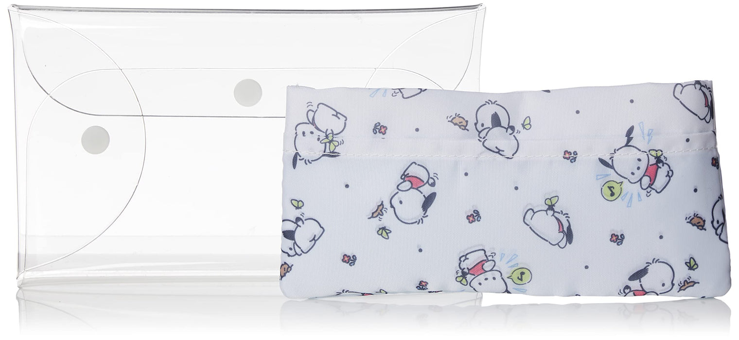 Sanrio Pochacco Clear Multi-Case With Pouch Flyer Series- Japan Figure Store - #1 Bring To You The Best Japanese Goods