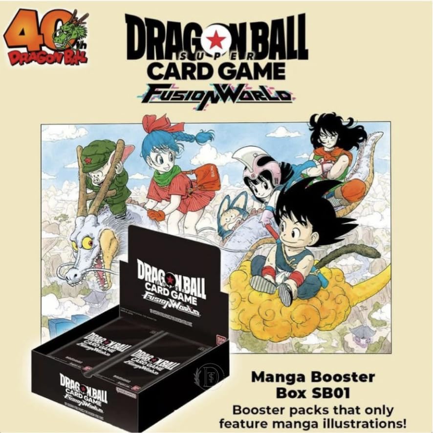 Dragon Ball Fusion 40th Anniversary Booster Box SB01 01