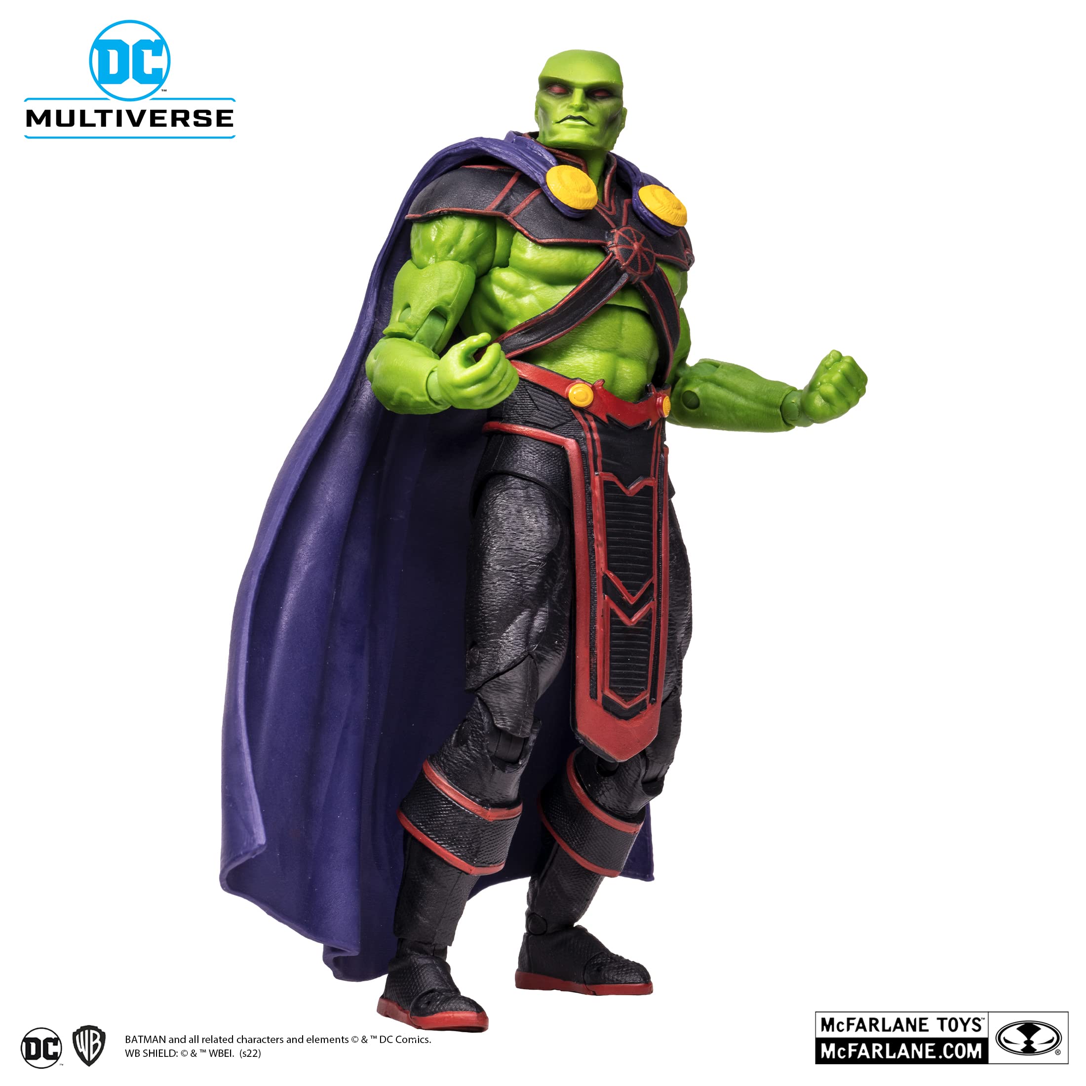 Mcfarlane Toys DC Multiverse 7 Inch Martian Manhunter Action Figure Rebirth- Japan Figure Store - #1 Bring To You The Best Japanese Goods