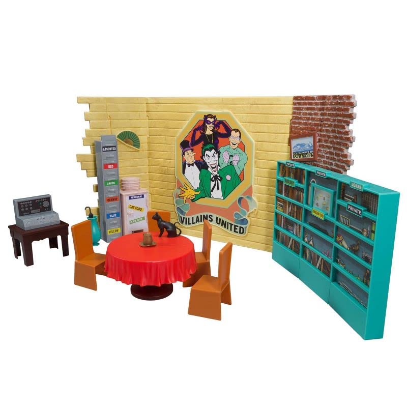 Mcfarlane Toys DC Retro Villain's Hideout Playset from Batman 1966 TV Series- Japan Figure Store - #1 Bring To You The Best Japanese Goods