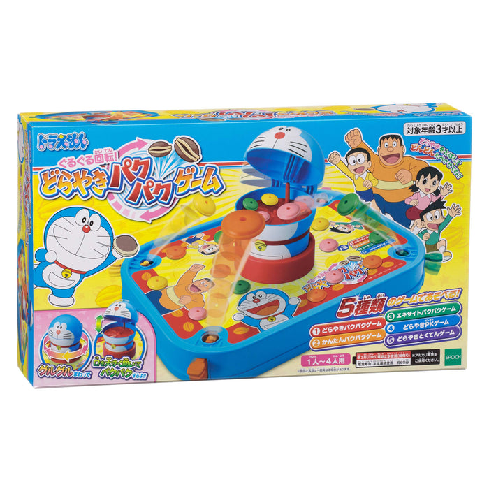 Epoch Doraemon Fun Spinning Dorayaki Game for Kids and Family Entertainment