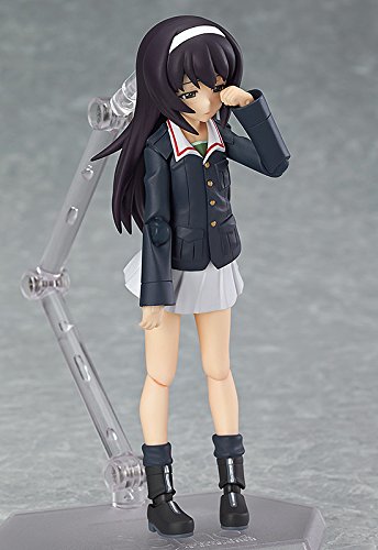 Max Factory Figma Girls & Panzer Asako Reizei Non-Scale Movable Figure- Japan Figure Store - #1 Bring To You The Best Japanese Goods