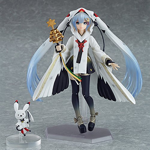 Max Factory Figma Snow Miku Crane Shrine Maiden Ver 2018 Limited Edition- Japan Figure Store - #1 Bring To You The Best Japanese Goods