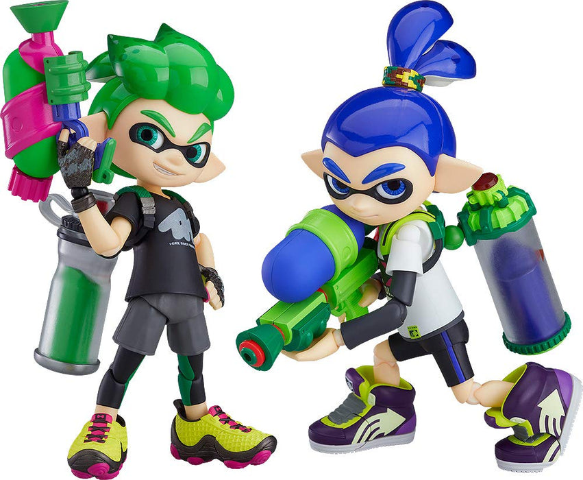 Good Smile Company Figma Splatoon Boy Dx Edition Movable Figure Resale- Japan Figure Store - #1 Bring To You The Best Japanese Goods