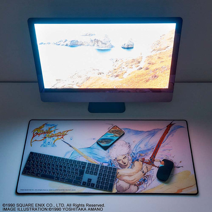 Square Enix Final Fantasy III Gaming Mouse Pad Large Non-Slip Surface