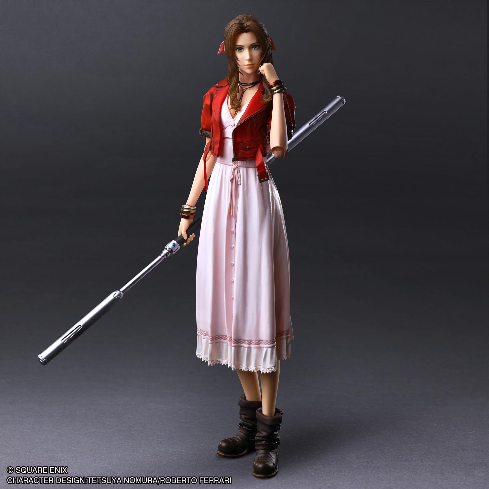 Square Enix Play Arts Kai: Final Fantasy VII Rebirth Aerith Gainsborough Figure- Japan Figure Store - #1 Bring To You The Best Japanese Goods